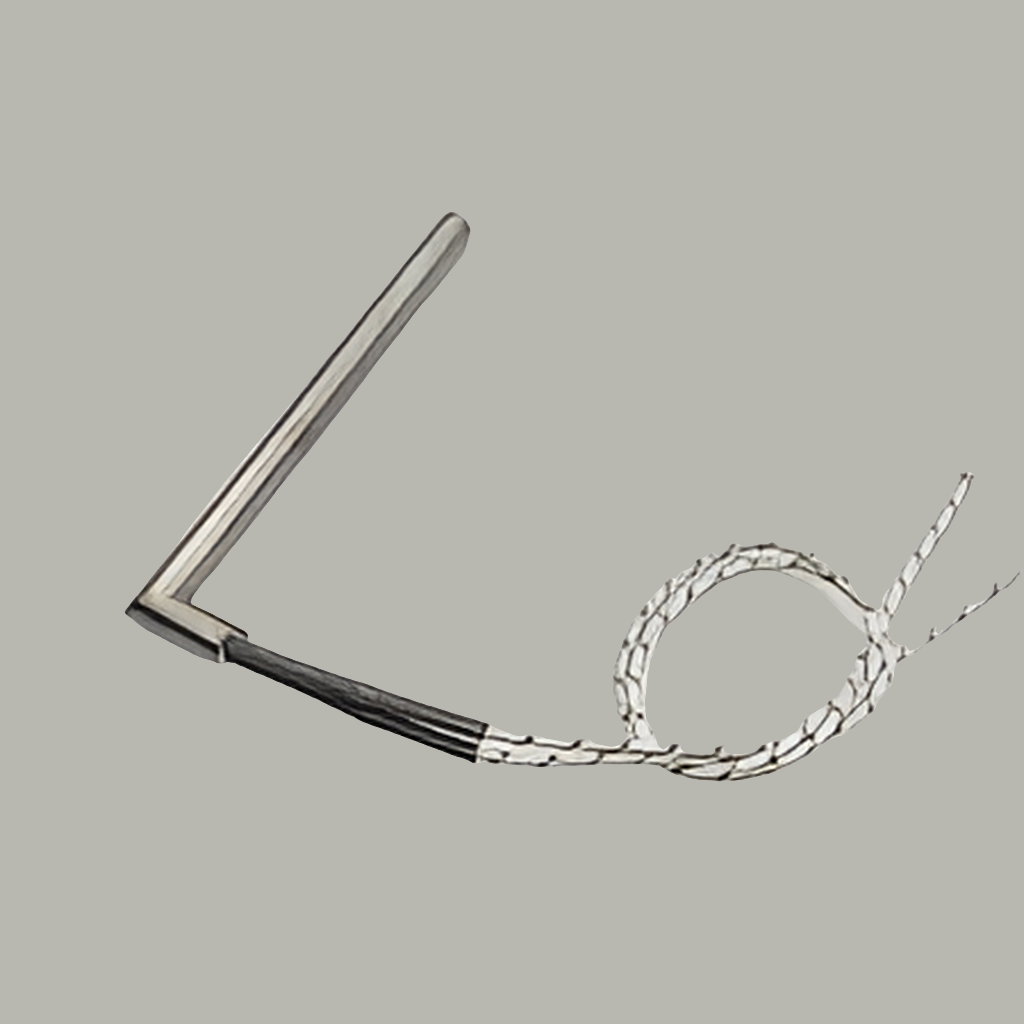 L-type, 9.85*320mm, short side 20mm, 220v - 350W, external wiring, metal hose