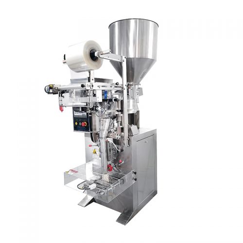 Machine de remplissage et d'emballage de sachets de granulés