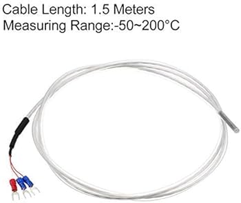 K type, 4*40mm, cable length 1m