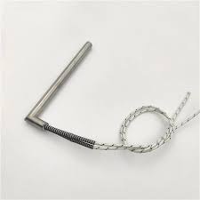 L-type, 9.85*320mm, short side 20mm, 220v - 350W, external wiring, metal hose